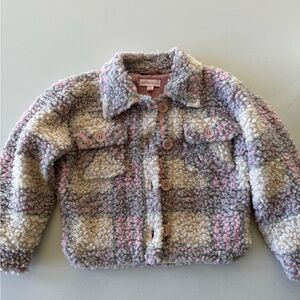 Toddler Grey/Pink Jacket